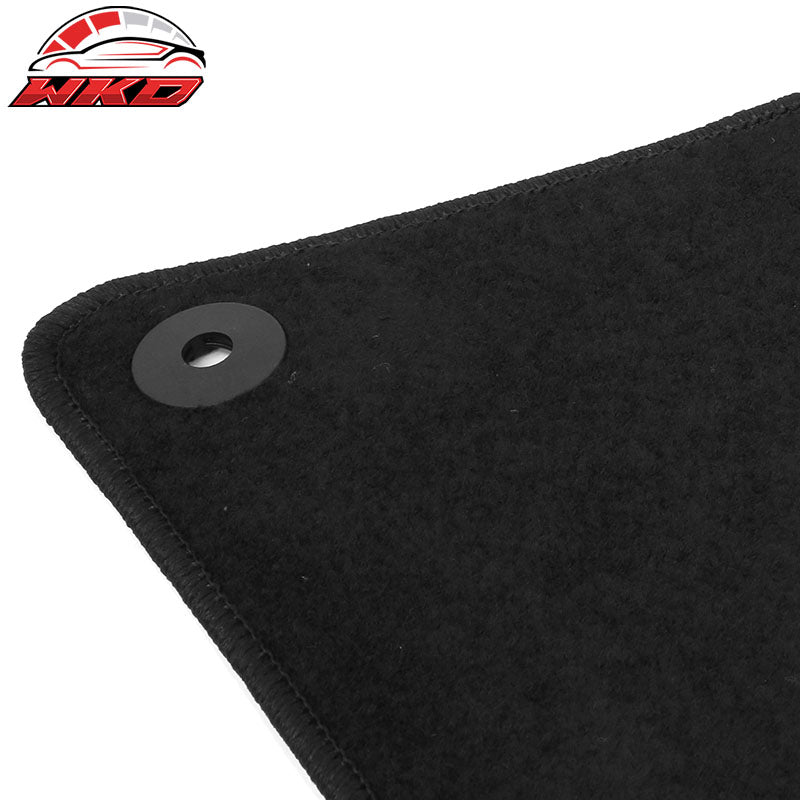 Fits 17-23 Maserati Levante 4PCS Car Front Rear Floor Mats Carpets Nylon Black