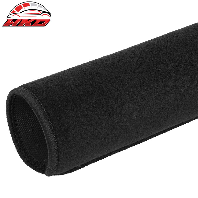 Fits 17-23 Maserati Levante 4PCS Car Front Rear Floor Mats Carpets Nylon Black