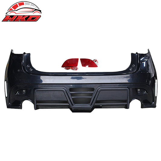 Wholesale 14-16 Mazda 3 Hatchback KS Style Rear Bumper Conversion W/ Red LED Lights
