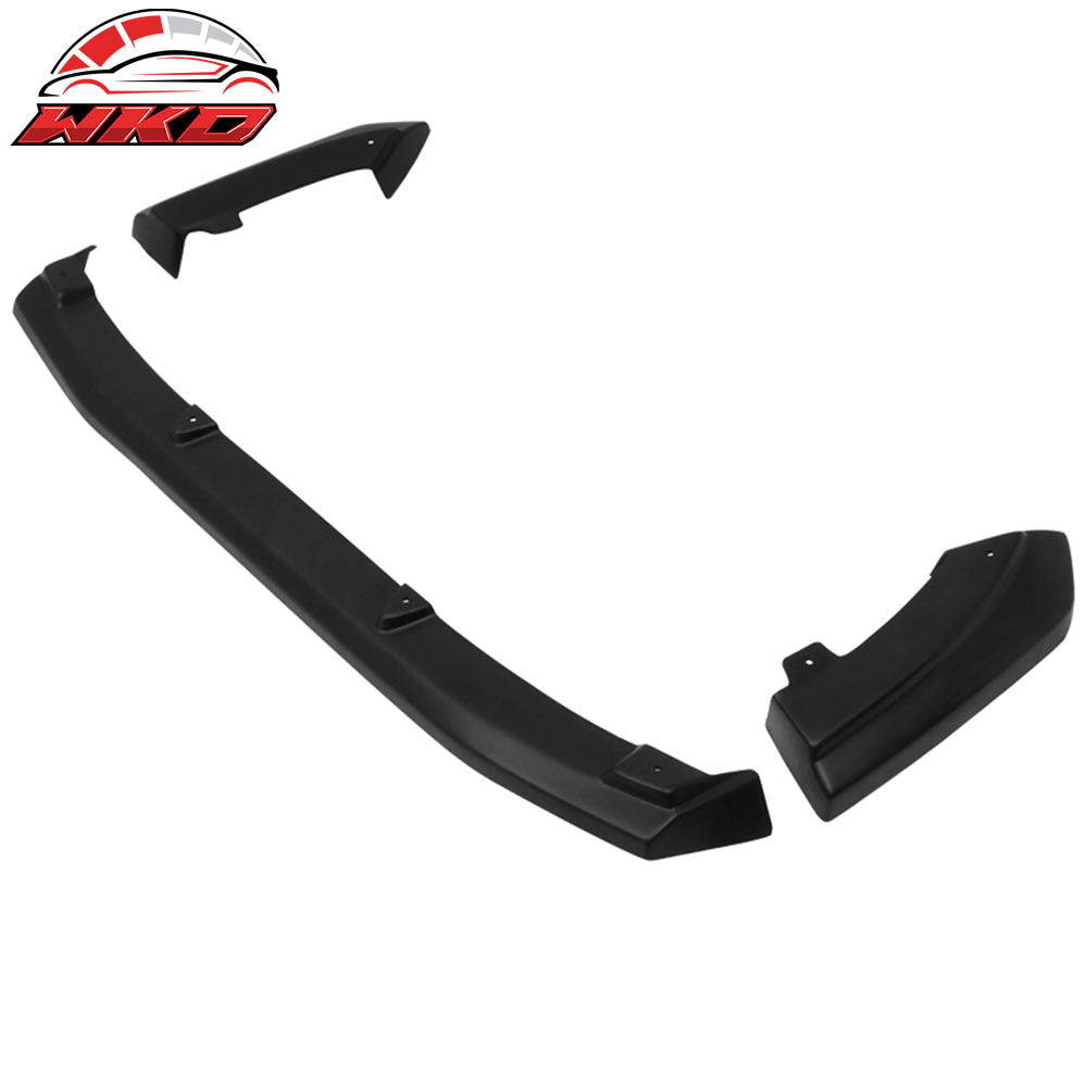 Wholesale 10-13 Mazda 3 Hatchback 3 Piece Rear Lip Apron Diffuser Wholesale Dual Exhaust