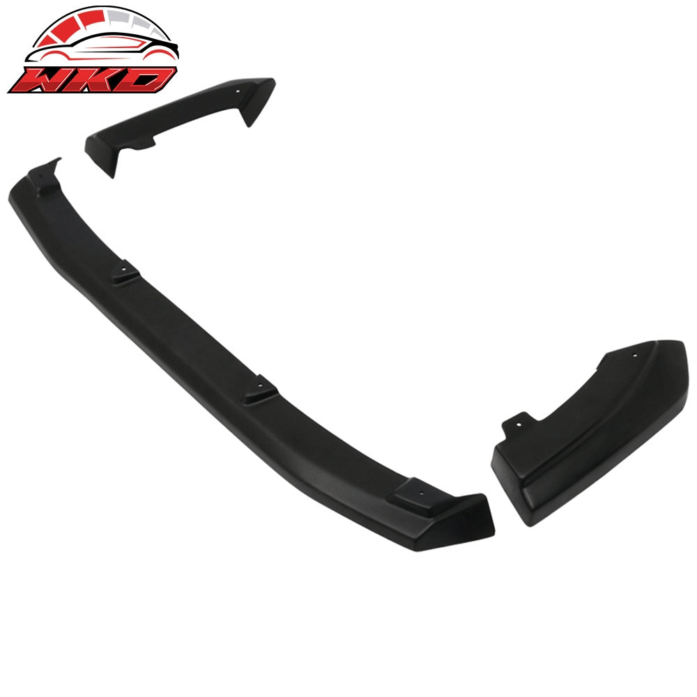 Wholesale 10-13 Mazda 3 Hatchback 3 Piece Rear Lip Apron Diffuser Wholesale Dual Exhaust