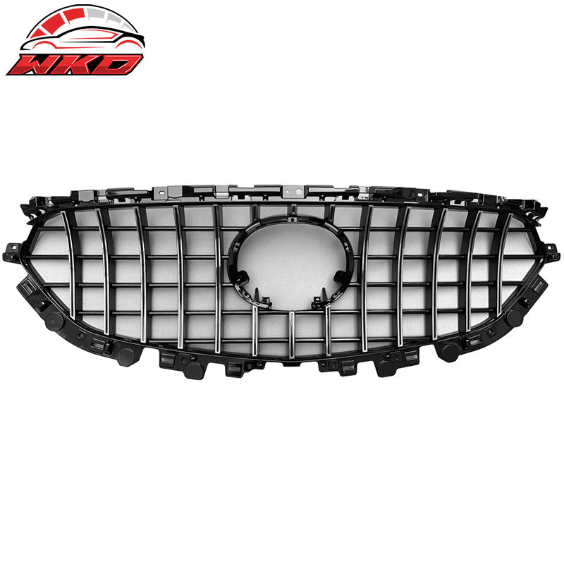 Wholesale 17-21 Mazda CX-5 Mesh Style Chrome Front Bumper Hood Grille Insert Guard