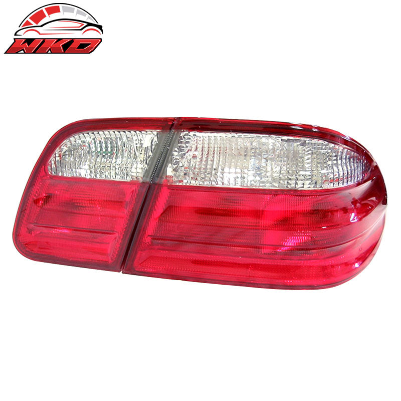Wholesale 96-02 Mercedes Benz W210 E300 E320 E430 Red Clear LED Tail Lights Lamps - Wikond Auto