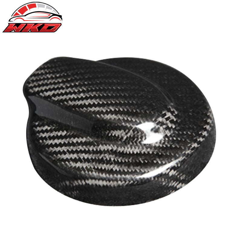 Fits 07-13 Mini Cooper Gen 2 Mkii R55 R56 R57 S Style Carbon Fiber Gas Cover