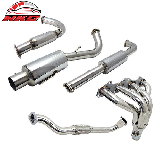 Wholesale 95-99 Mitsubishi Eclipse Catback Exhaust System + Header - Wikond Auto