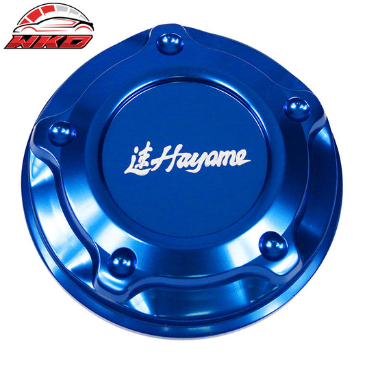 Wholesale 95-99 Mitsubishi Eclipse Hayame Style Replacement Engine Oil Cap Cover Blue - Wikond Auto