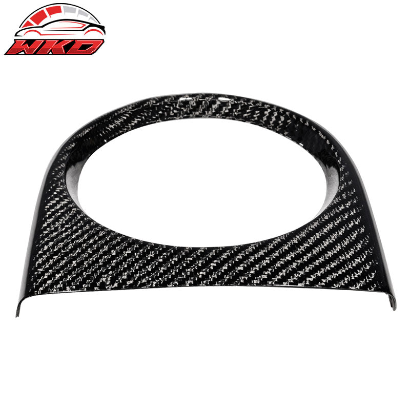 Fits 06-09 Nissan 350Z Shifter Center Dash Trim Cover - Carbon Fiber (CF)