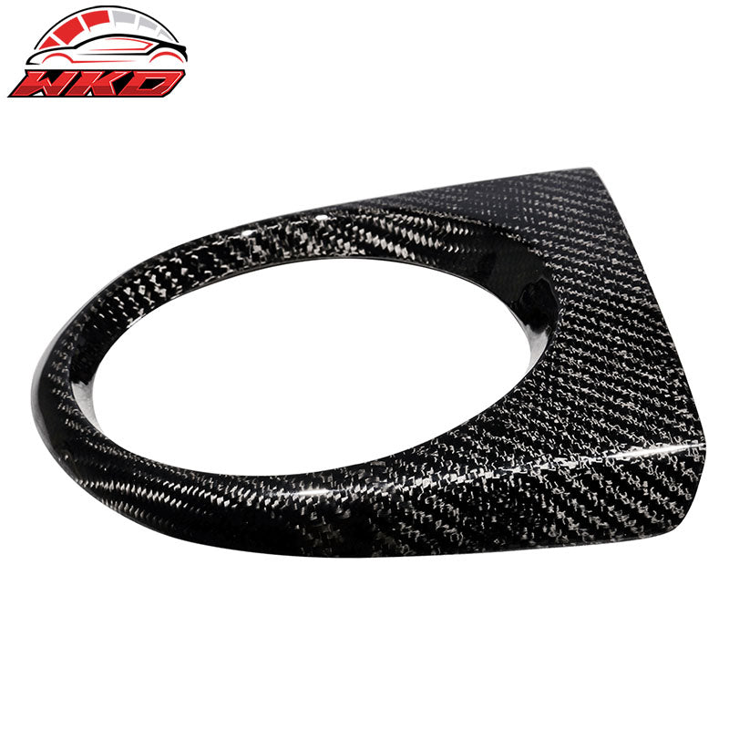 Fits 06-09 Nissan 350Z Shifter Center Dash Trim Cover - Carbon Fiber (CF)