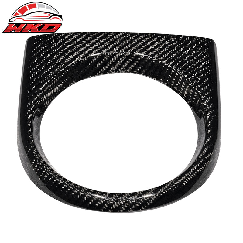 Fits 06-09 Nissan 350Z Shifter Center Dash Trim Cover - Carbon Fiber (CF)
