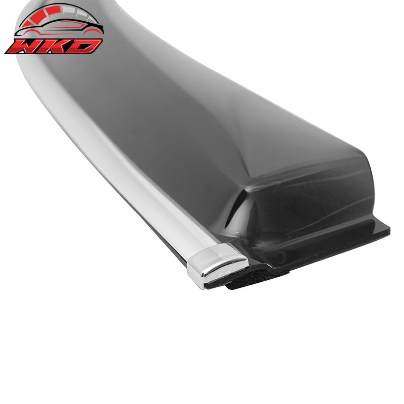 Wholesale 13-18 Nissan Altima L33 Window Visors Acrylic Rain Guard Vent W/Chrome Trim - Wikond Auto