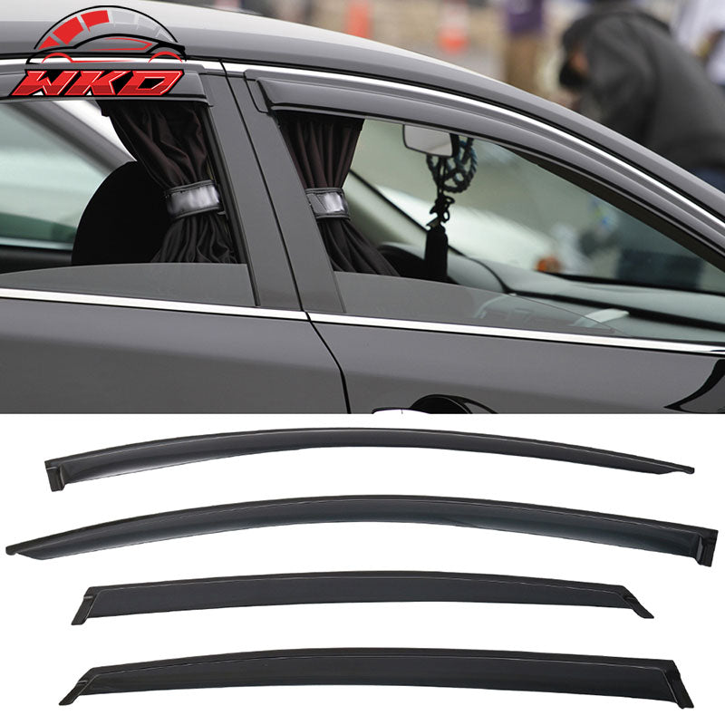 Fits 13-18 Nissan Altima L33 Acrylic Window Visors 4Pc Set