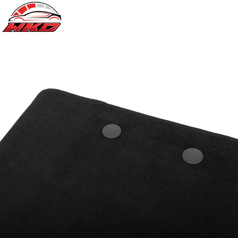 Fits 23-25 Nissan ARIYA Anti-Slip Front Rear Floor Mats Carpet Nylon 2PCS Black