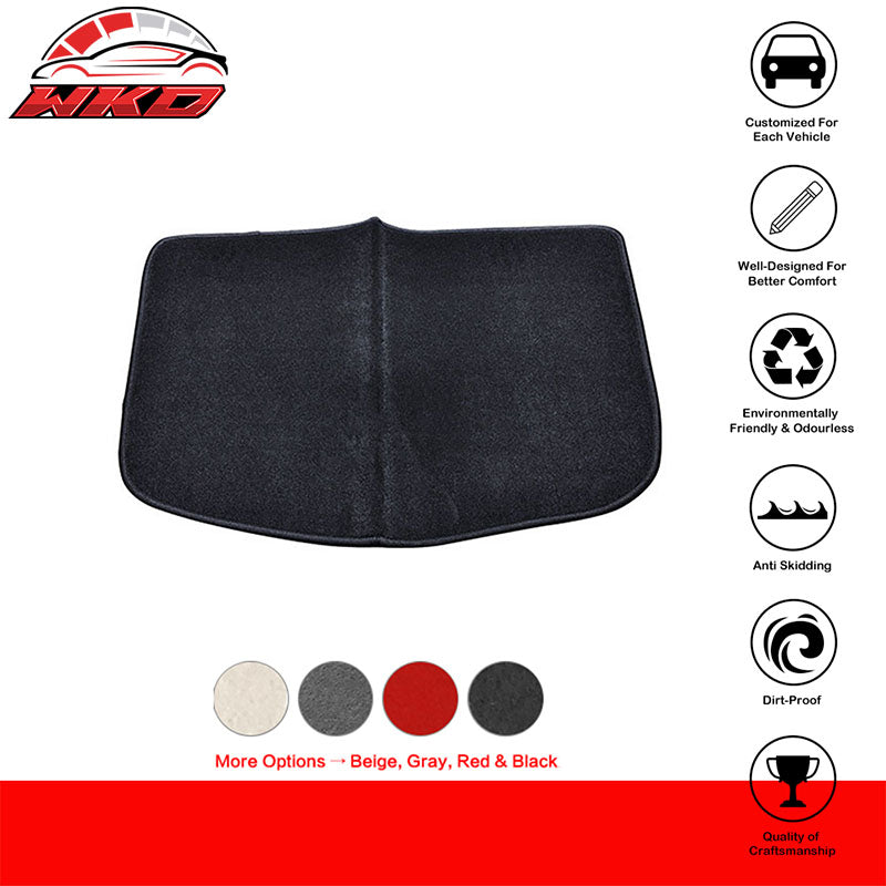 Fits 09-14 Nissan Cube OE Factory Fitment Rear Trunk Car Floor Mats Nylon