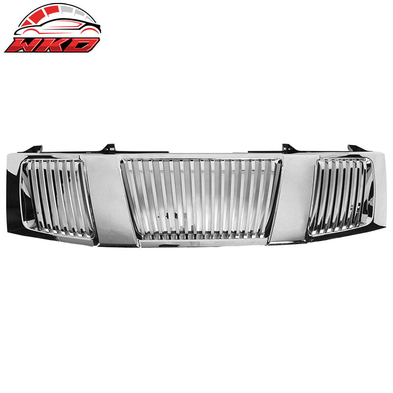 Wholesale 04-07 Nissan Titan Armada Chrome Vertical Hood Grille