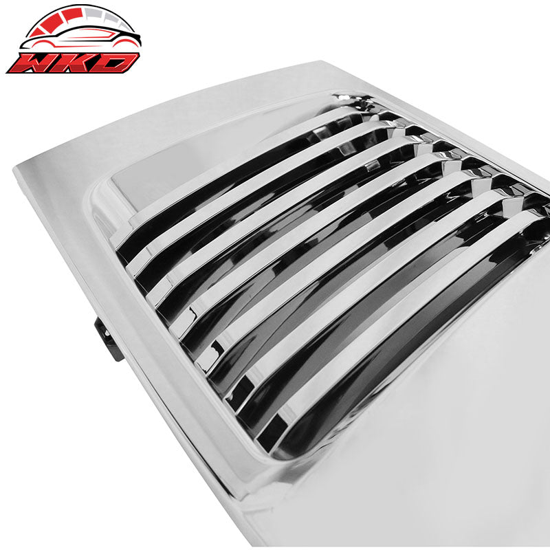 Fits 04-07 Nissan Titan Armada Chrome Vertical Hood Grille