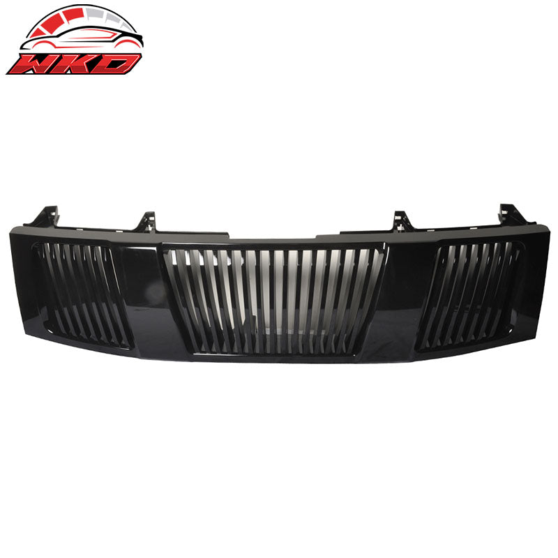 Wholesale 04-07 Nissan Titan & Armada Front Hood Grille Vertical Style Black ABS