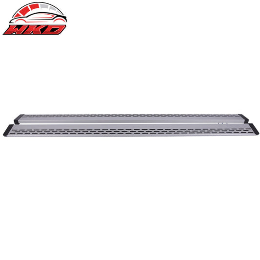 Wholesale 04-14 Nissan Titan Crew Cab Gray Running Board Step Bar + Bracket