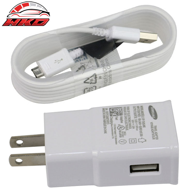 Samsung Galaxy Note4 S6 S7 Edge OE Fast Rapid Charger Home Wall Plug + USB Cable