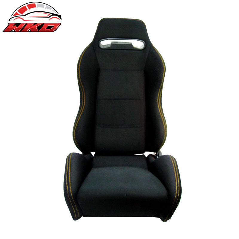 Black Cloth Cockpit Racing Seat Simulator Steering Wheel Stand For PS4 XBOX ONE