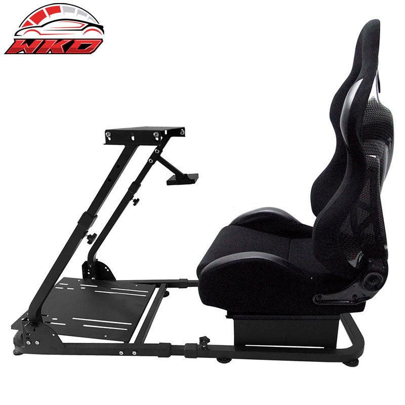 Wholesale Black Racing Seat Steering Wheel Stand Compatible with Logitech G29 Thrustmaster