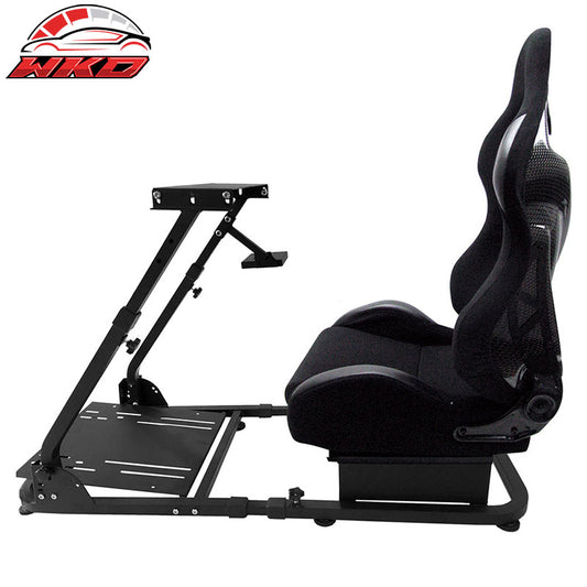 Wholesale Black Racing Seat Steering Wheel Stand Compatible with Logitech G29 Thrustmaster