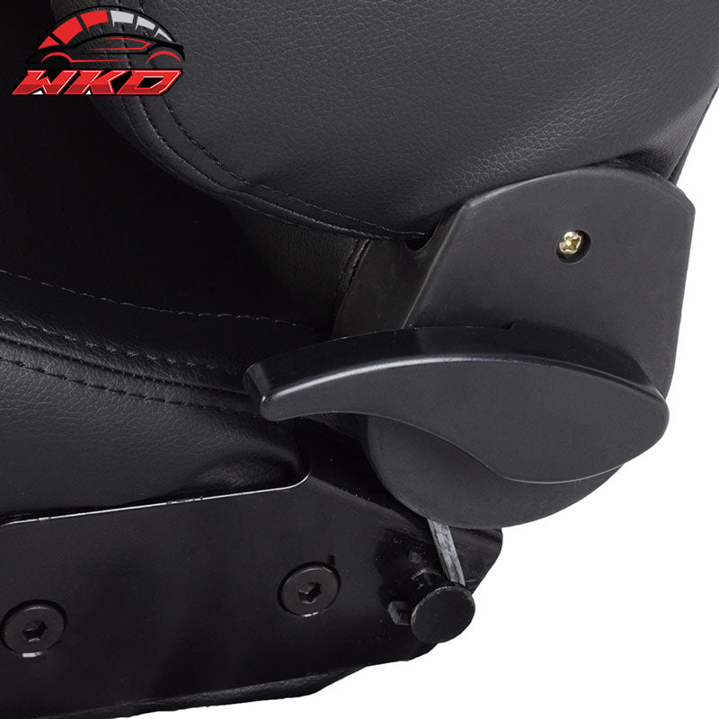 Black Racing Seat Steering Wheel Stand Compatible with Logitech G29 Thrustmaster