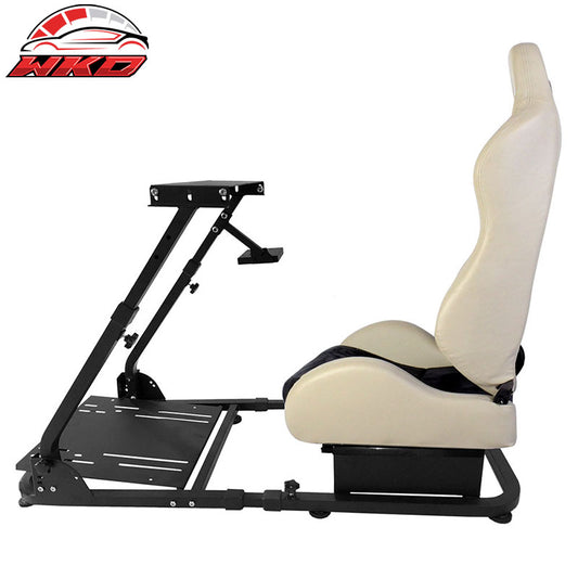 Wholesale Black Gray Racing Steering Wheel Stand Compatible with Logitech G29 Thrustmaster - Wikond Auto