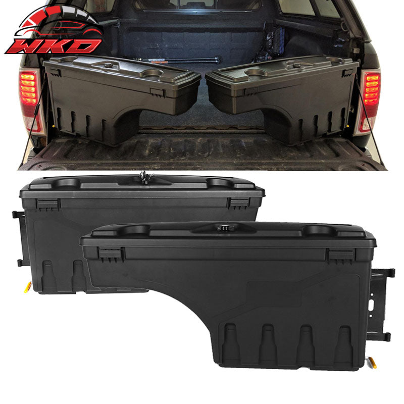 Fits 02-18 Ram 1500 2500 3500 Truck Bed Storage Box Toolbox Left Right