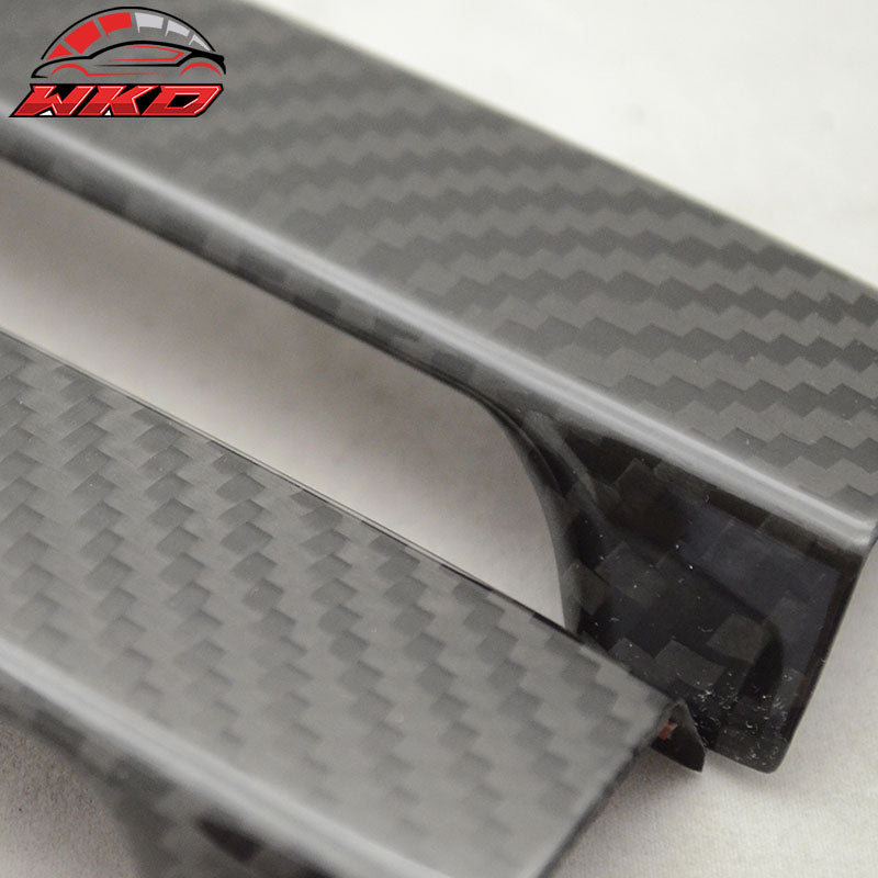 Fits 13-20 Scion FRS Subaru BRZ Outer Door Handle Cover - Carbon Fiber
