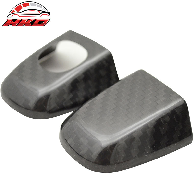 Fits 13-20 Scion FRS Subaru BRZ Outer Door Handle Cover - Carbon Fiber