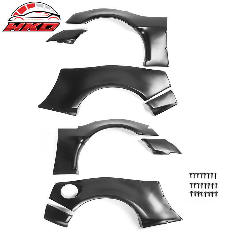 Fits 13-20 Scion FRS/Subaru BRZ/Toyota 86 GR Style Fender Flare Wheel Cover 8PCS