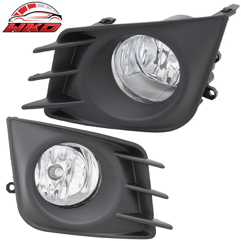 Wholesale Scion 11-13 tC Front Clear Fog Lights Driving Lamps Pair + Covers