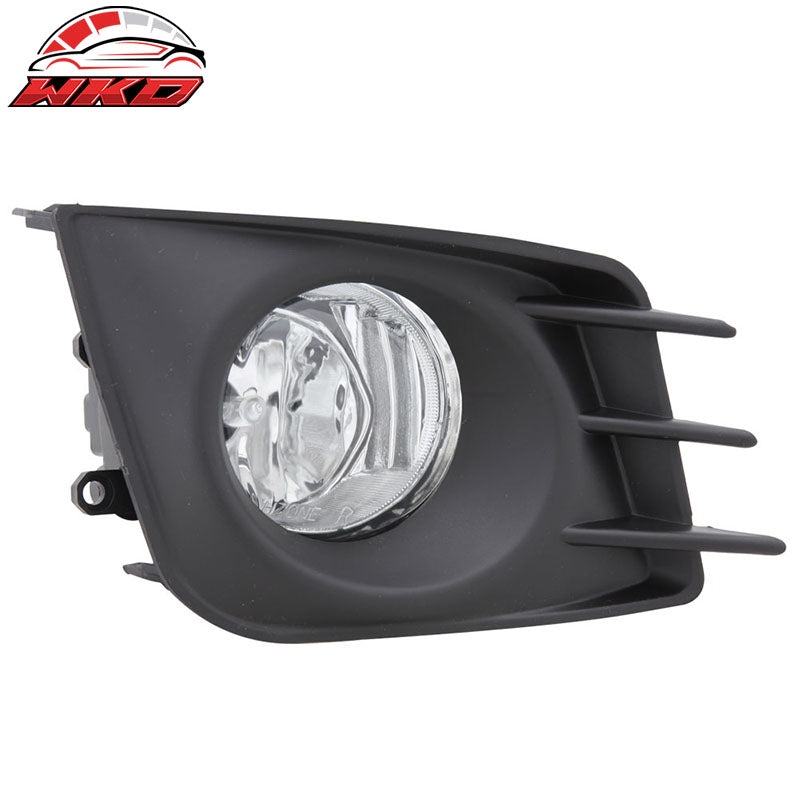 Fits Scion 11-13 tC Front Clear Fog Lights Driving Lamps Pair + Covers
