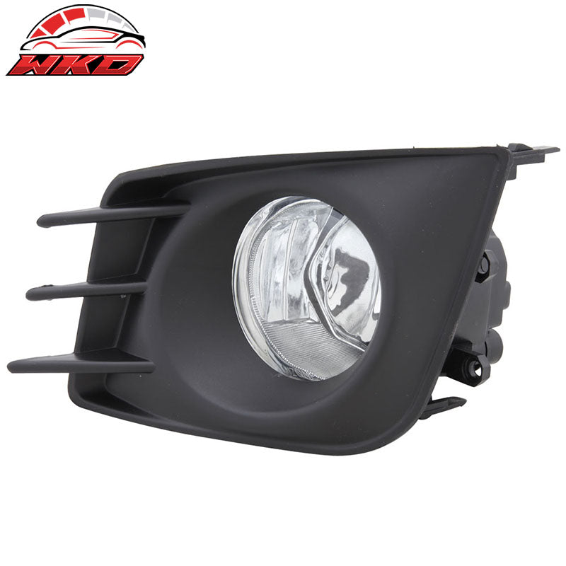 Fits Scion 11-13 tC Front Clear Fog Lights Driving Lamps Pair + Covers