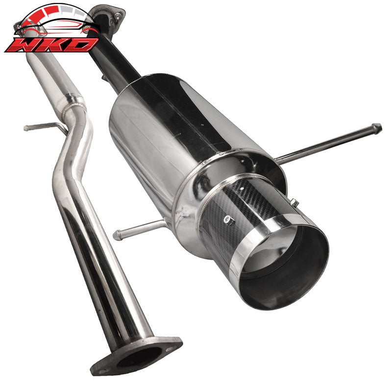Wholesale 02-03 Subaru Impreza WRX Non-Turbo Catback Exhaust System w/ Carbon Fiber Tip