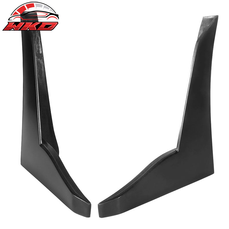 Fits 15-21 Subaru WRX STI CS Front Bumper Lip Spoiler Splitter & Winglet