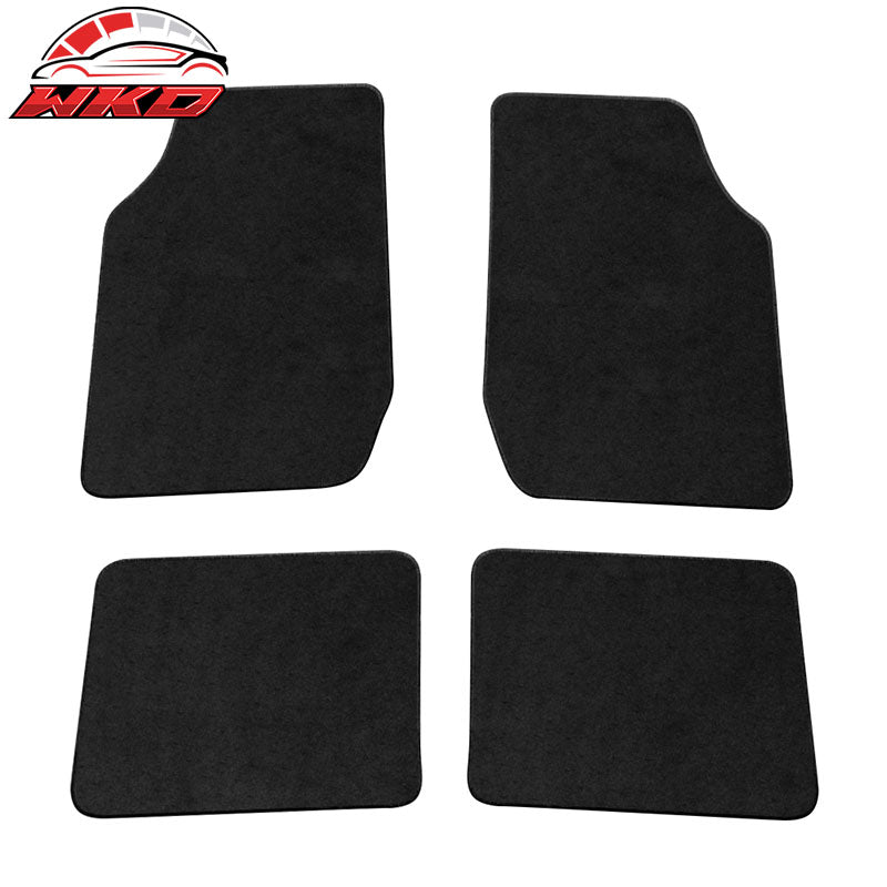 Wholesale 10-12 Suzuki Swift 4PCS RH LH Floor Mats Carpets Nylon Black - Wikond Auto