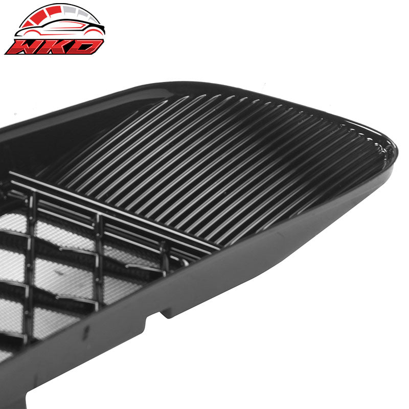 For 17-23 Tesla Model 3 Air Vent Cover Intake Inlet Front Grille Gloss Black ABS