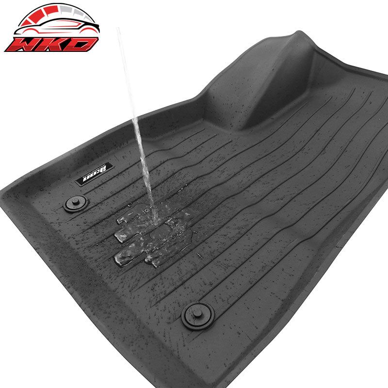Fits 24-26 Tesla Model 3 Highland TPE 3D Car Heavy Duty Floor Mats Liners Carpet
