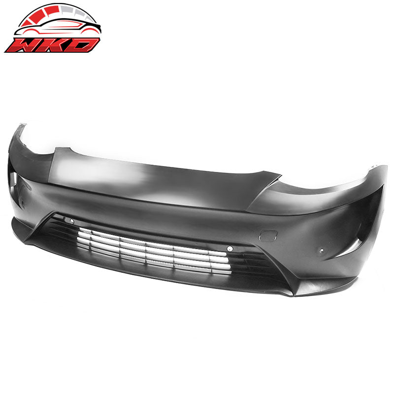 Fits 17-23 Tesla Model 3 IKON Style Front Bumper Cover Unpainted PP