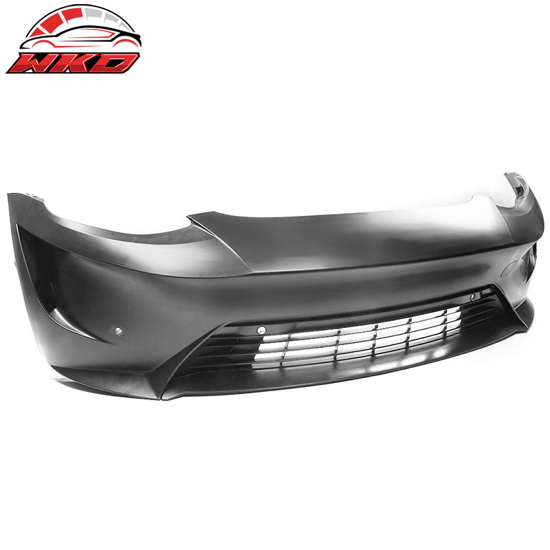 Fits 17-23 Tesla Model 3 IKON Style Front Bumper Cover Unpainted PP