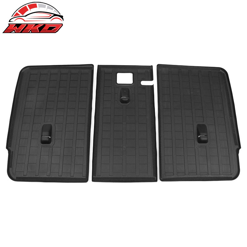 For 20-25 Tesla Model Y Rear Back Seat Cover Protector Cargo Liner Injection TPE