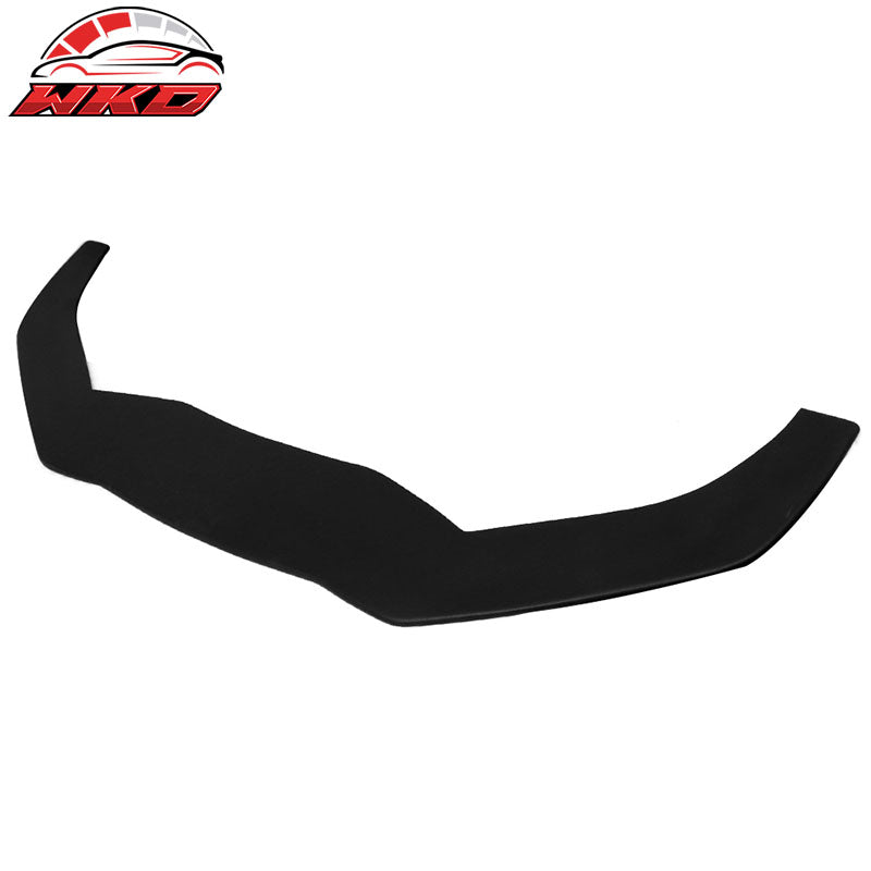 Fits 13-20 Toyota 86 Coated Textured Matte Black Front Bumper Lip & Splitter Rod