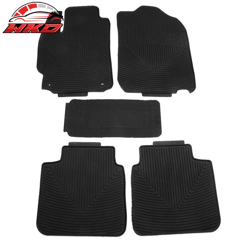 Wholesale 12-17 Toyota Camry 5PCS Heavy Duty Latex Car Floor Mats Liner Front & Rear