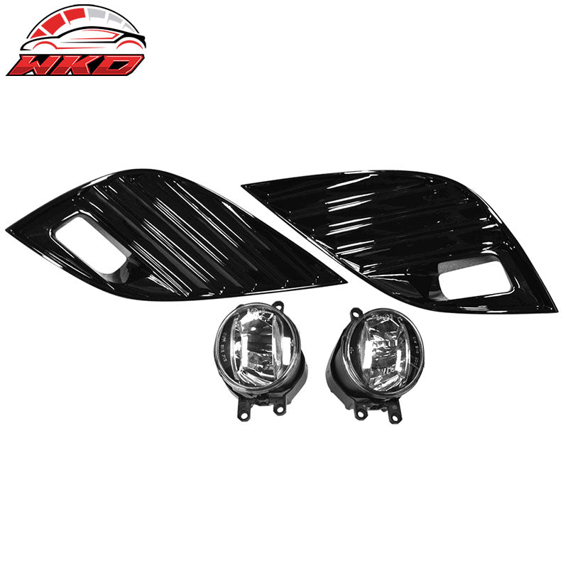 Wholesale 18-20 Toyota Camry SE XSE 2PCS Front Bumper Fog Lights Foglight Lamp Cover