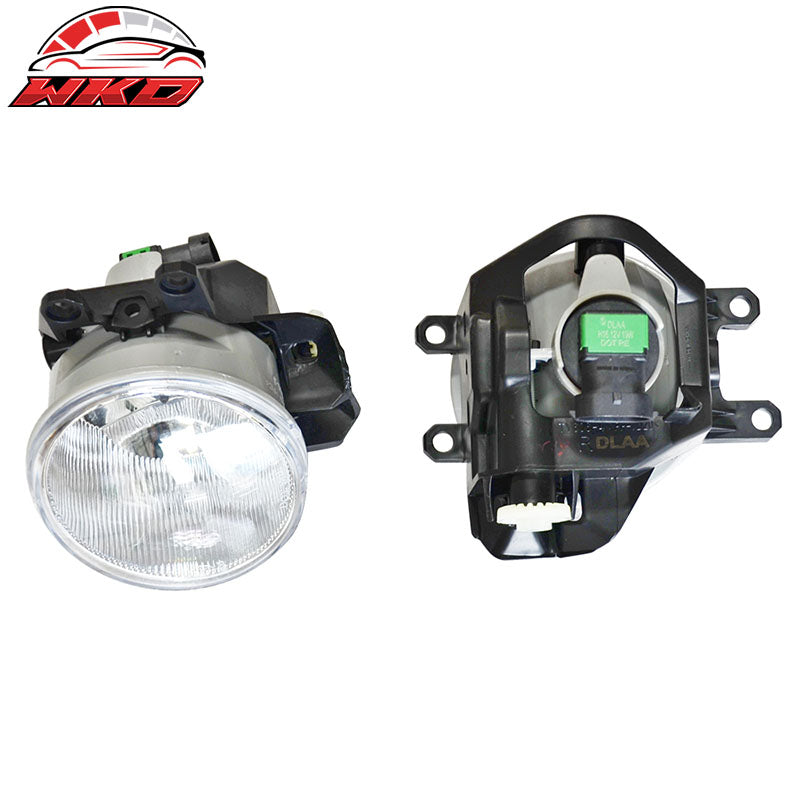 Fits 18-20 Toyota Camry SE XSE Black OE Style Front Lower Foglights Pair