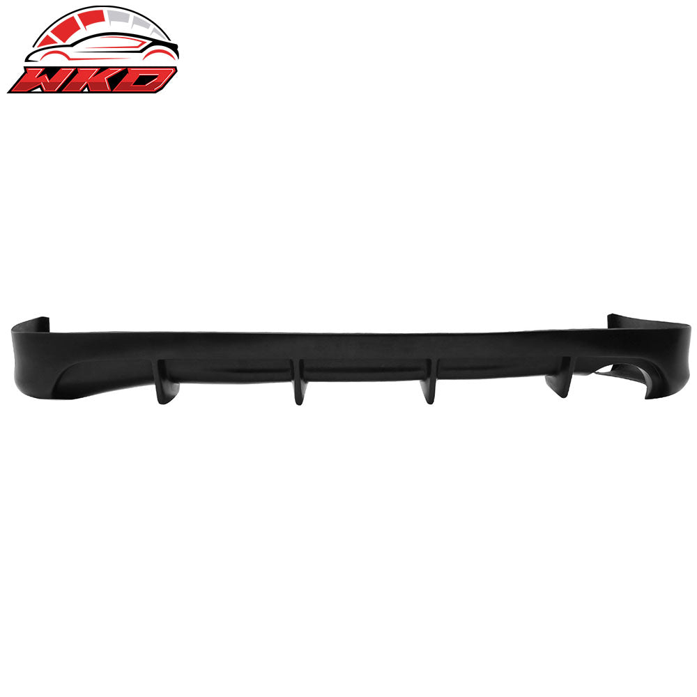 Fits 07-11 Toyota Camry Ikon Aero Style Custom 4Fin Rear Bumper Lip Diffuser PP