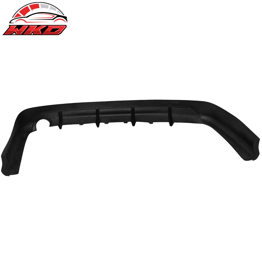 Fits 07-11 Toyota Camry Ikon Aero Style Custom 4Fin Rear Bumper Lip Diffuser PP