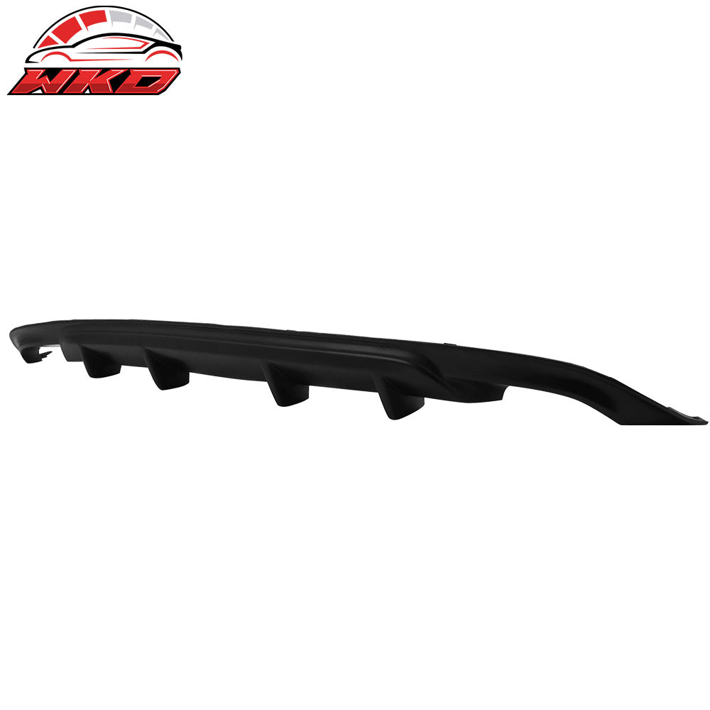 Fits 15+ Toyota Camry Ikon Aero Replacement Custom 4Fin Rear Bumper Diffuser