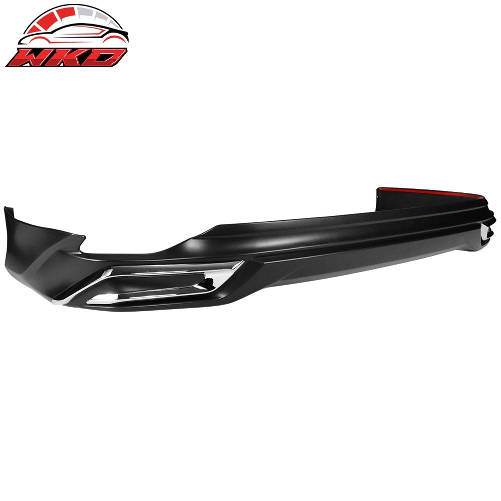 Wholesale 18-24 Toyota Camry LE MD Style Rear Bumper Lip Diffuser With Chrome Trim